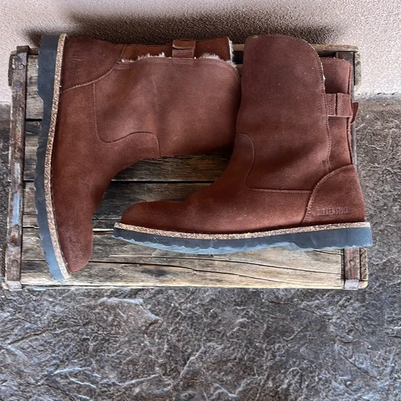 Birkenstock Uppsala Shearling Suede Boot
